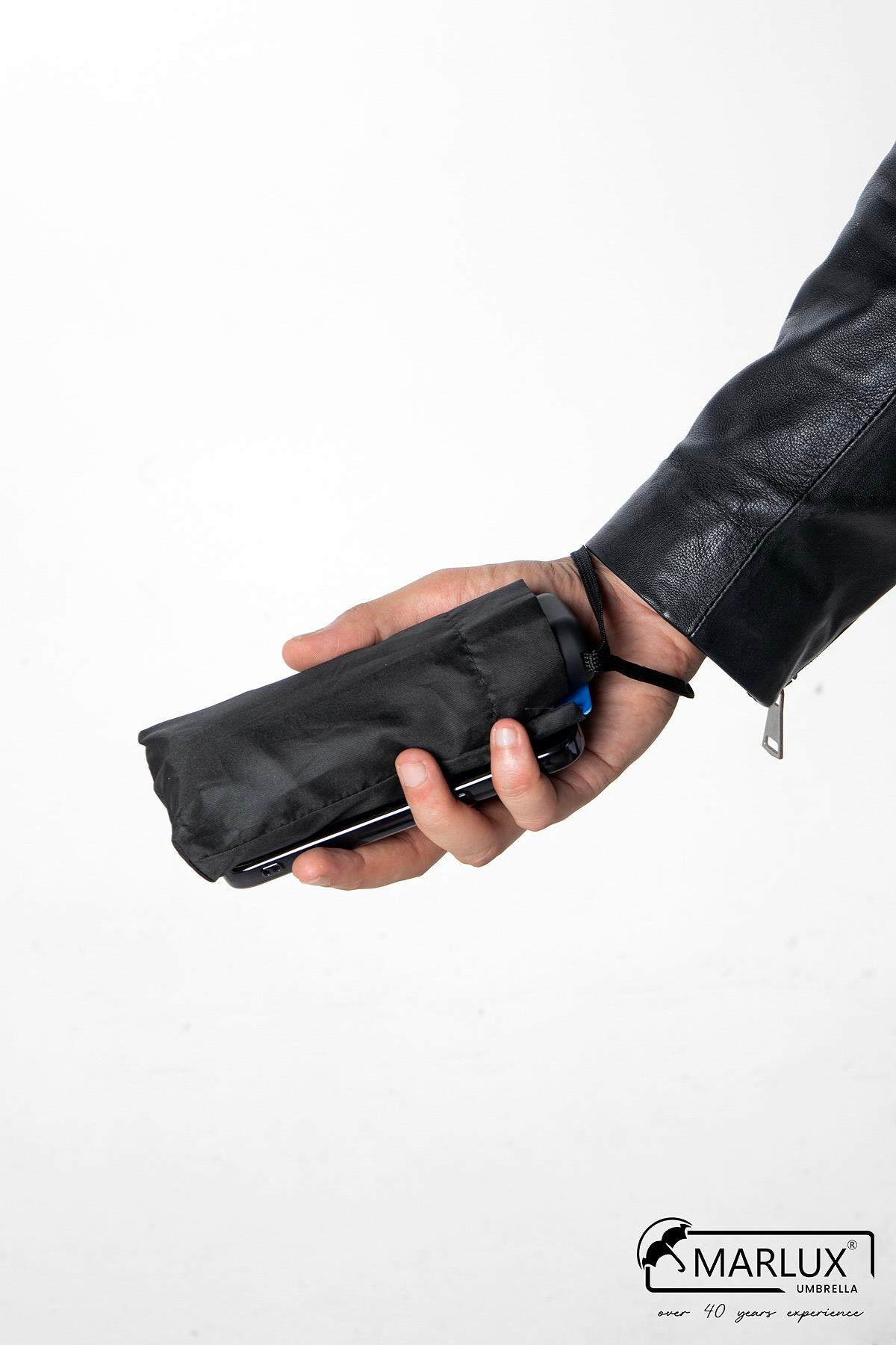 Marlux Siyah Mini Cep Tip Unisex Şemsiye M21MAR211PR001