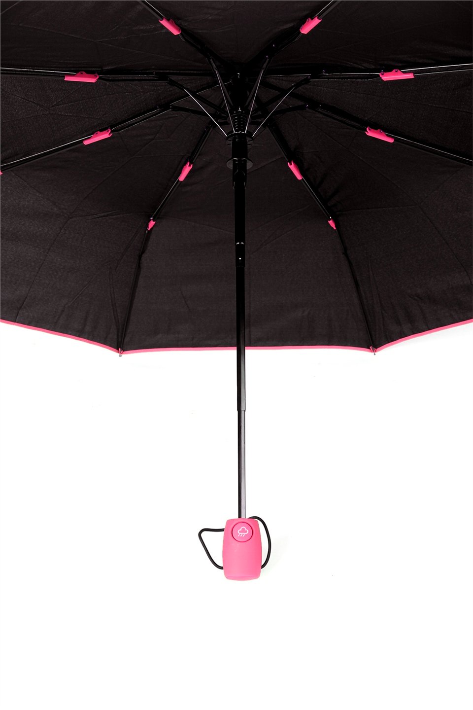 Marlux Siyah Pembe Kadın Şemsiye M21MARTP5412BR004