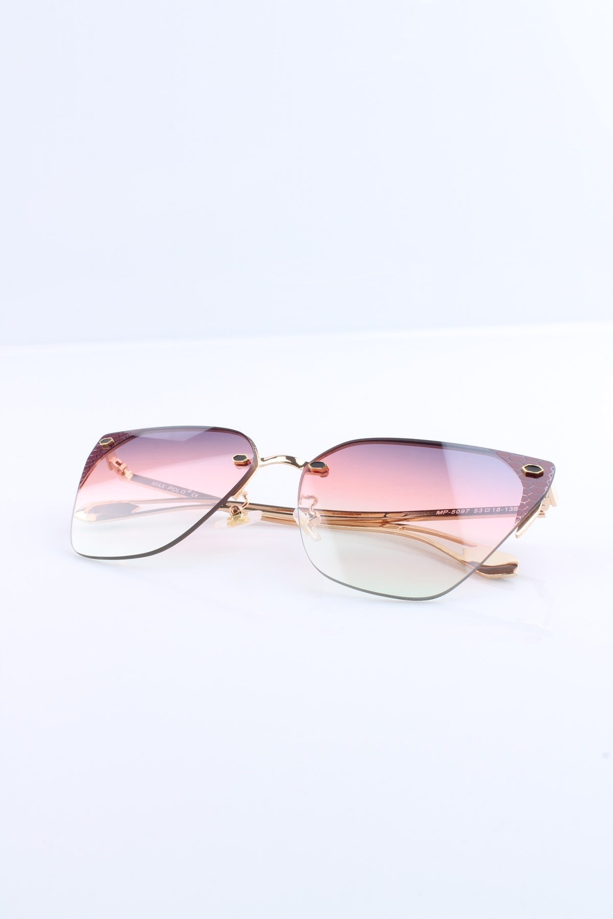 PEMBE UV400 KADIN GÜNEŞ GÖZLÜĞÜ MAX POLO - 1MP8097R004