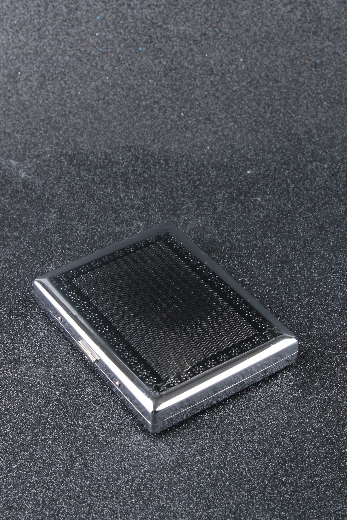 Silvio Monetti Desenli Metal Sigara Tabakası SMTBKCB005R2