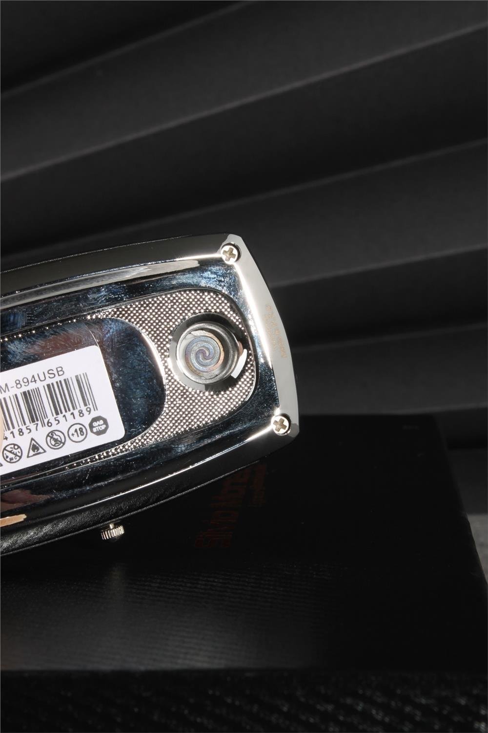 Silvio Monetti  Gümüş Renk Saatli Anahtarlık Usb Şarjlı Çakmak  24CSM894USBR01