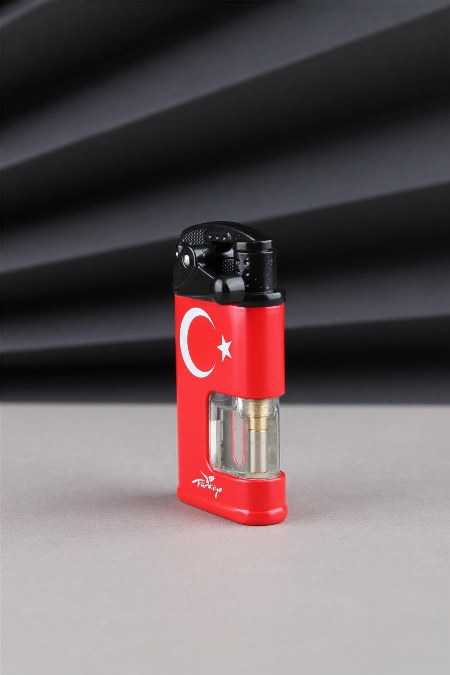 Silvio Monetti Kırmızı Türkiye Yazılı Ve Türk Bayrağı Çakmak 24CSM922MR001