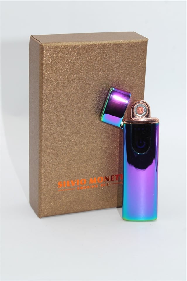 Silvio Monetti Renkli USB Şarjlı Çakmak SMC527USBR2