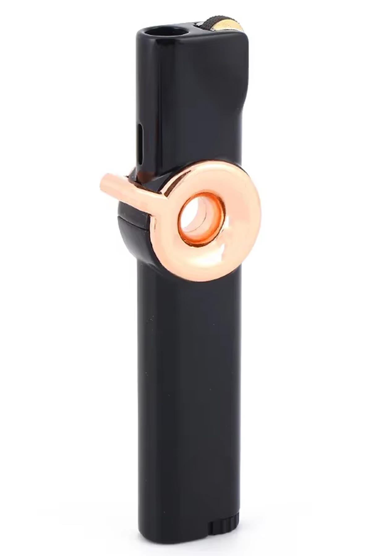 Silvio Monetti Siyah Gazlı Torch Pürmüz Çakmak SMC454MR01