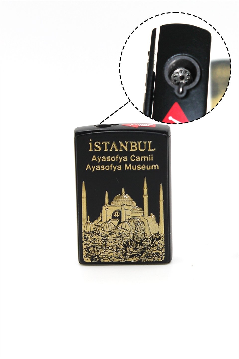 Silvio Monetti Siyah Sarı Gazlı Çakmak Smc3024Mr004