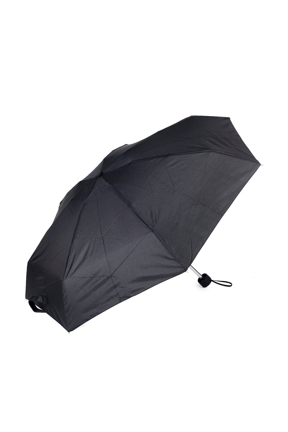 Siyah Mini Cep Tip Unisex Şemsiye