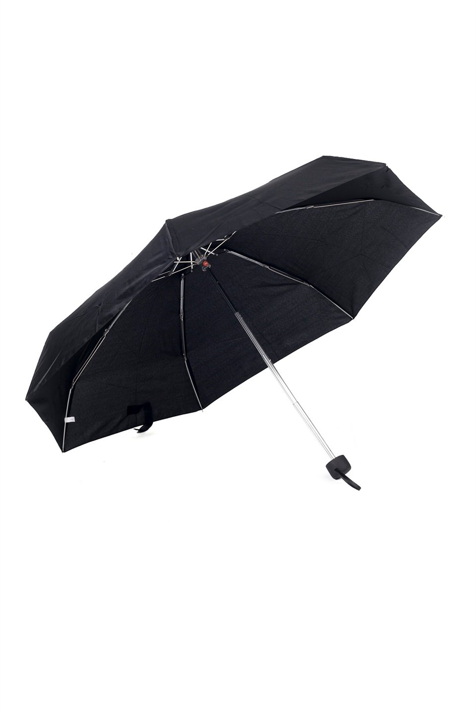 Siyah Mini Cep Tip Unisex Şemsiye