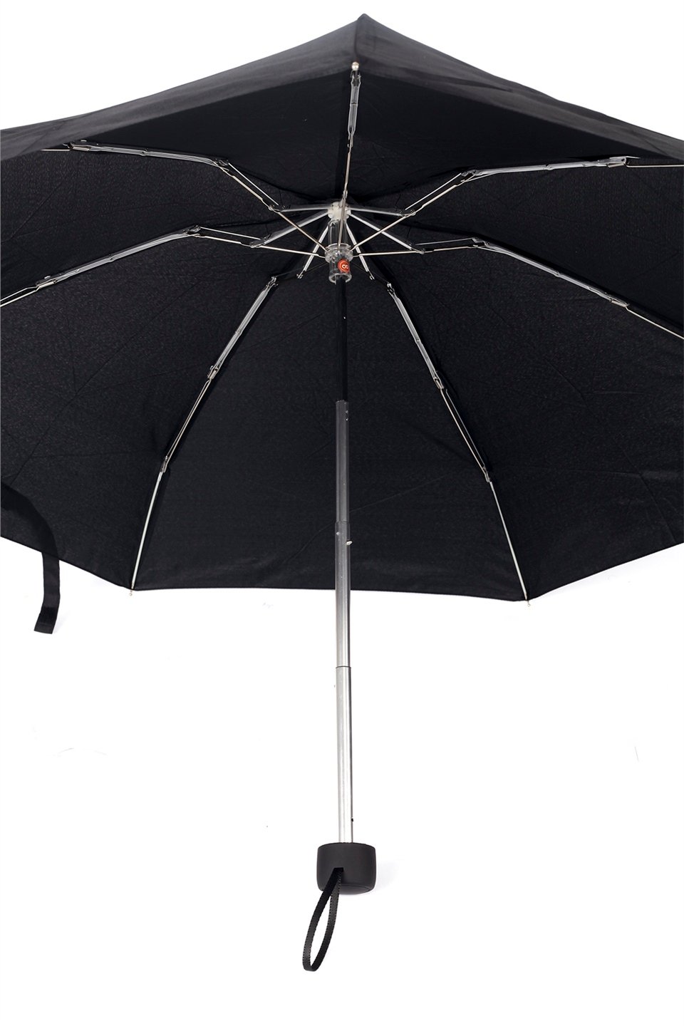Siyah Mini Cep Tip Unisex Şemsiye