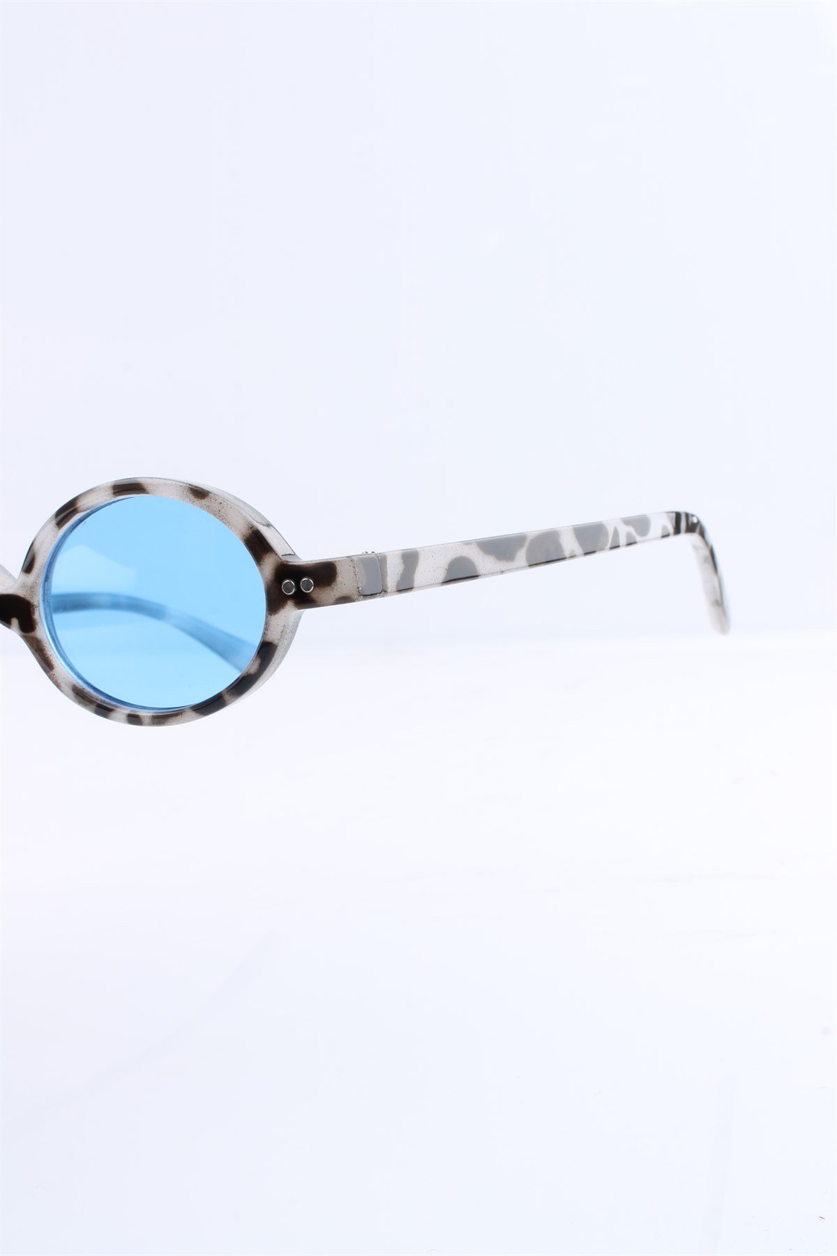 UNISEX LEOPAR MAVİ CAM UV400 GÜNEŞ GÖZLÜĞÜ SILVIO MONETTI - 3SM5928R007