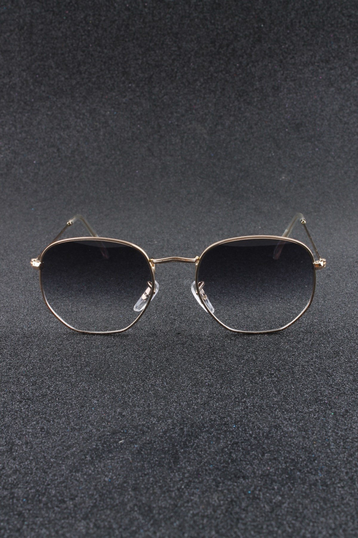 UNISEX SİYAH ALTIN UV400 GÜNEŞ GÖZLÜĞÜ SILVIO MONETTI - 3SM3548R004