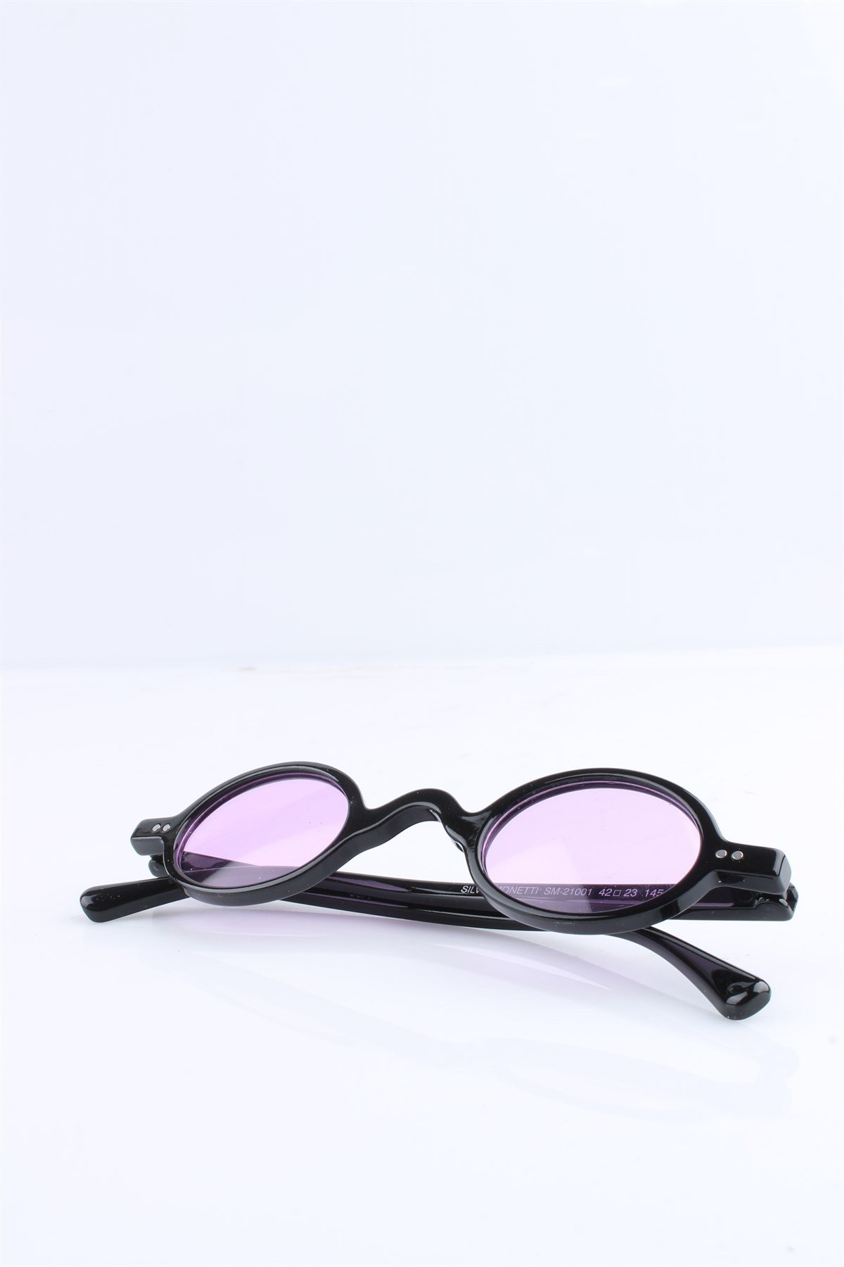 UNISEX SİYAH MOR CAM UV400 GÜNEŞ GÖZLÜĞÜ SILVIO MONETTI - 3SM5928R009