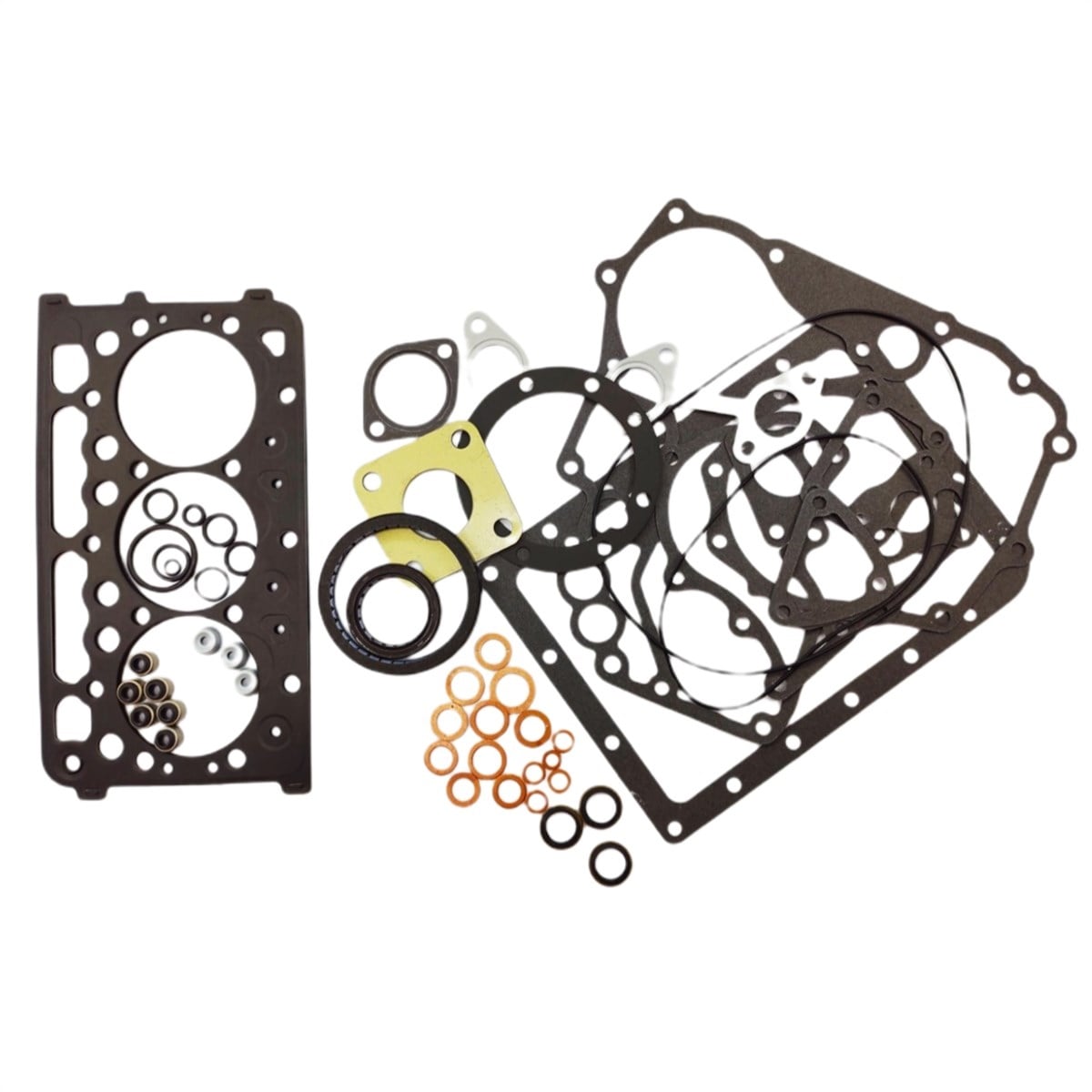 CONTA SETİ (FUL - SİLİNDİR KAPAĞI ÇELİK): KUBOTA / D722
