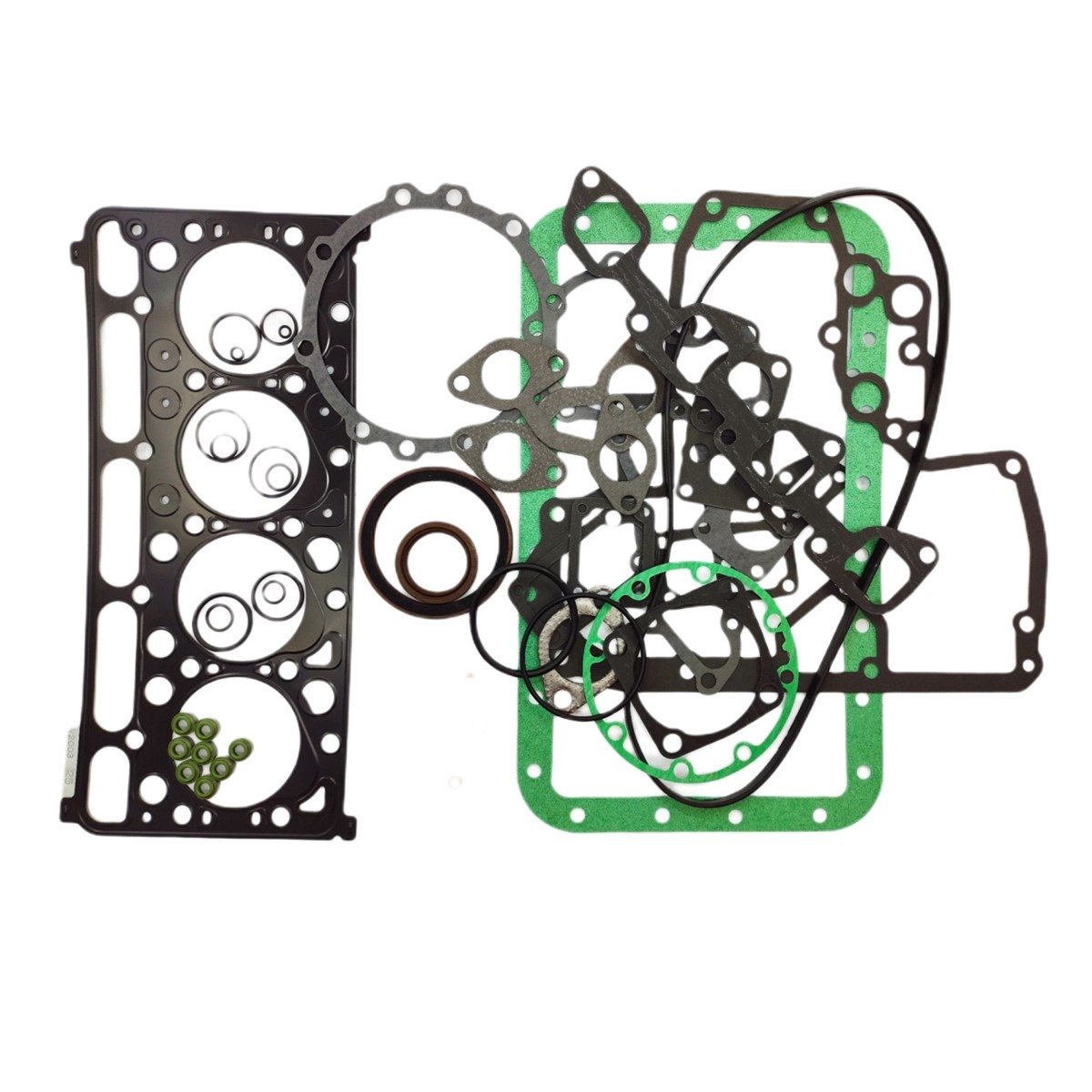 GASKET SET (FULL - CYLINDER HEAD STEEL) : KUBOTA / V2003