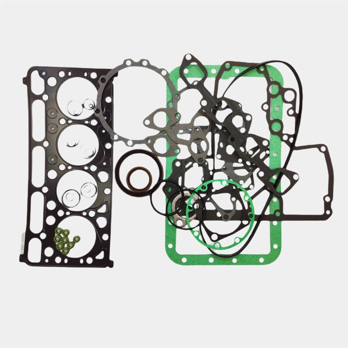 GASKET SET (FULL - CYLINDER HEAD STEEL) : KUBOTA / V2003