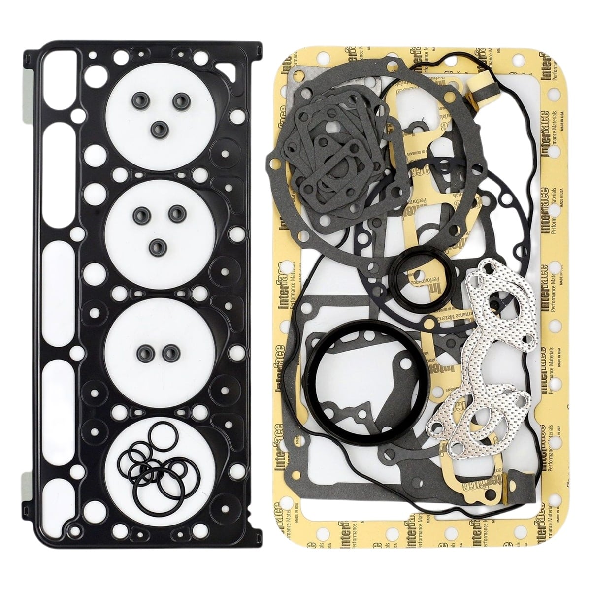 GASKET SET (FULL - CYLINDER HEAD STEEL) : KUBOTA / V2403