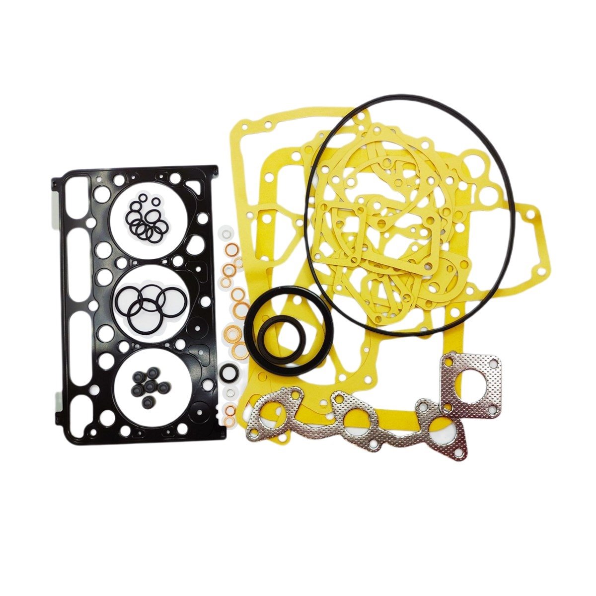 GASKET SET (FULL - CYLINDER HEAD STEEL) : KUBOTA / D1503