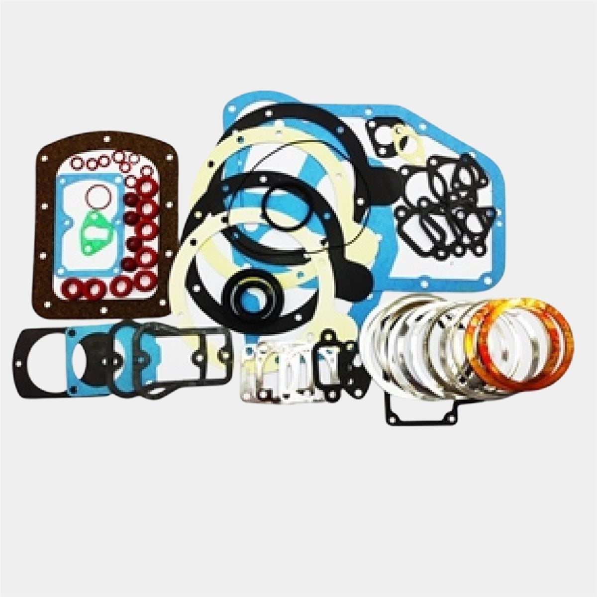 GASKET SET - (WITH SEAL - 2 CYLINDER) : LOMBARDINI / 5LD 675-2 / REFERENCE NUMBER: 8180 066 / 8205 087