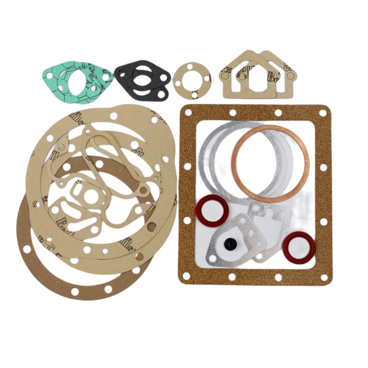 GASKET SET (WITHOUT SEAL) : LOMBARDINI / 3LD 510 / LDA 450 / LDA 80 / REFERENCE NUMBER: 8180 033 / 8205 081