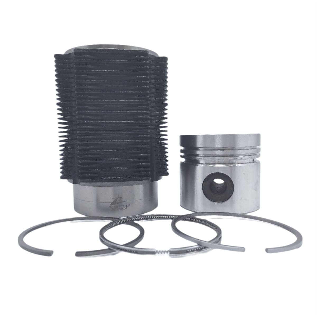 REPAIR KIT (PISTON + PISTON RING SET + CYLINDER LINER-WATER COOLED- DIAMETER: 98.425 mm) : LISTER / TR-1 / TR-2 / TR-3