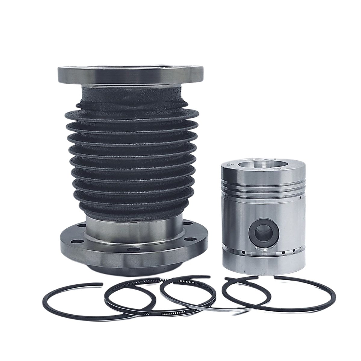 REPAIR KIT (PISTON + PISTON RING SET + CYLINDER LINER-WATER COOLED- DIAMETER: 87.31 mm) : PETTER / PH-1 / PH-2