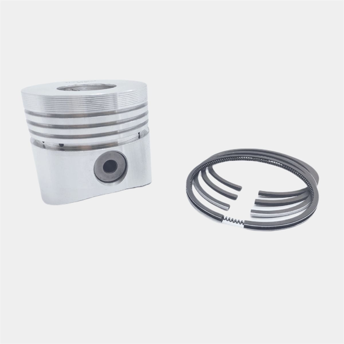 PISTON + PISTON RING SET (0.50 - DIAMETER : 78.50 mm) : LOMBARDINI / 6LD 325 / LDA 520