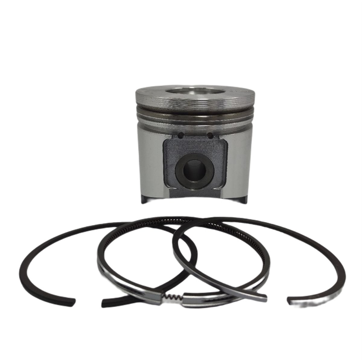 PISTON + JEU DE SEGMENTS (0.50 - DIAMÈTRE 84.50 mm): YANMAR / 3TNV84 / 4TNV84