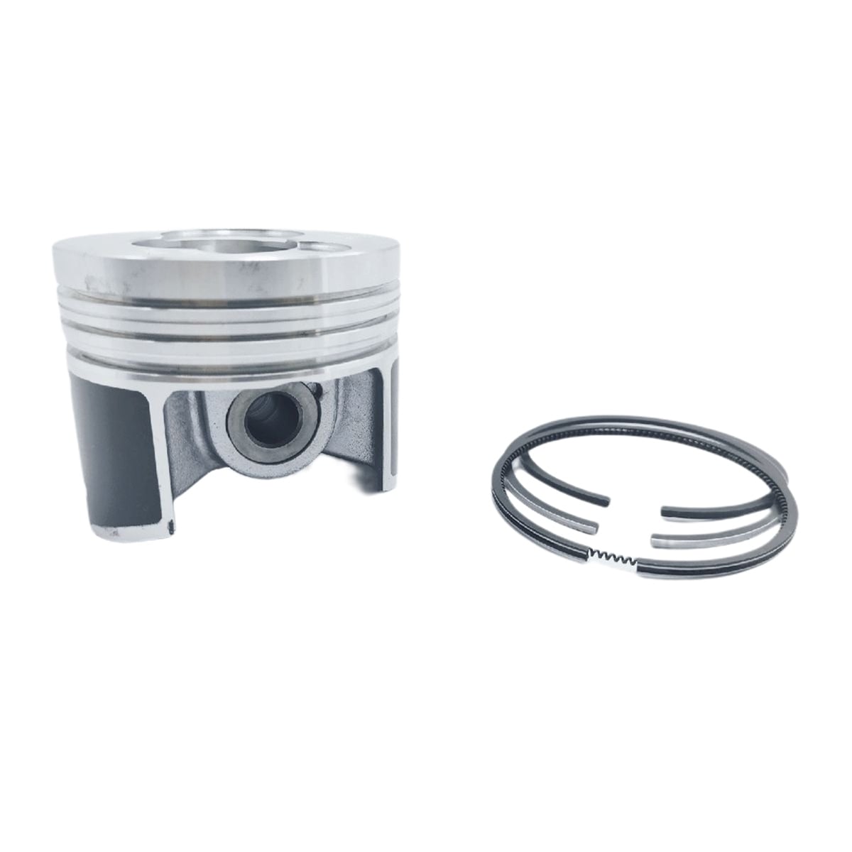 PISTON + PISTON RING SET (0.50 - DIAMETER: 86.50 mm) : LOMBARDINI / 15LD 440