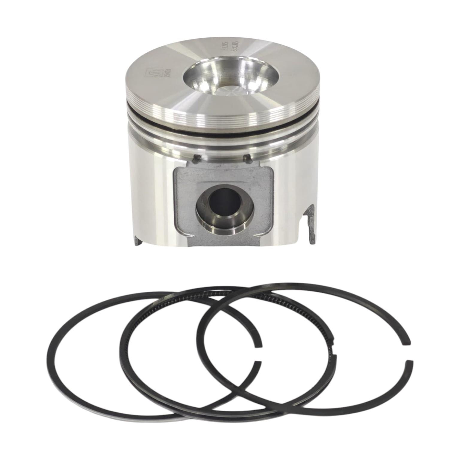 PISTON + PISTON RING SET (0.50 - DIAMETER: 88.50 mm): YANMAR / 4JH45 / 4JH57