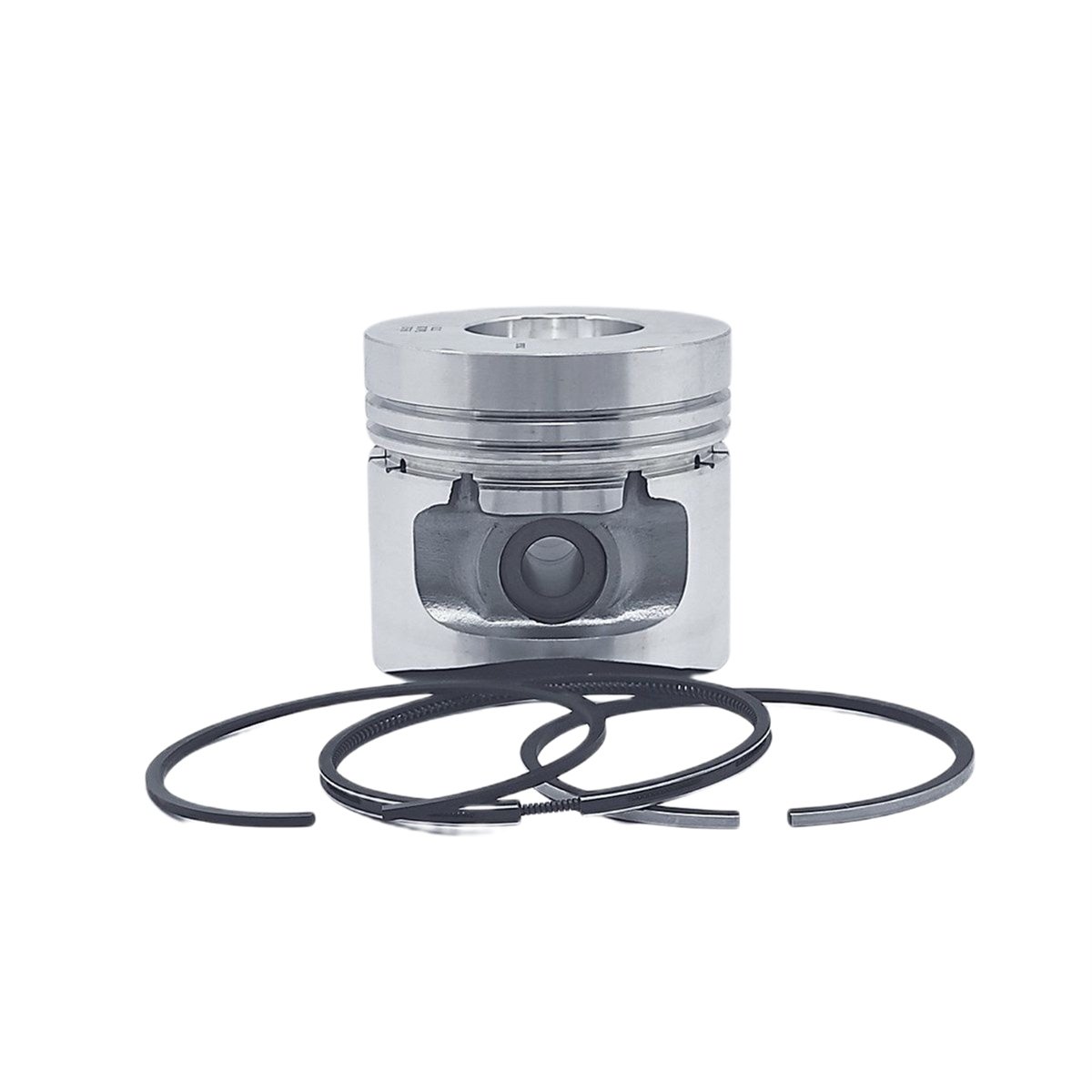 PISTON + PISTON RING SET (1.00 - DIAMETER : 96.00 mm) : LOMBARDINI / 7LD 740 / 8LD 740-2