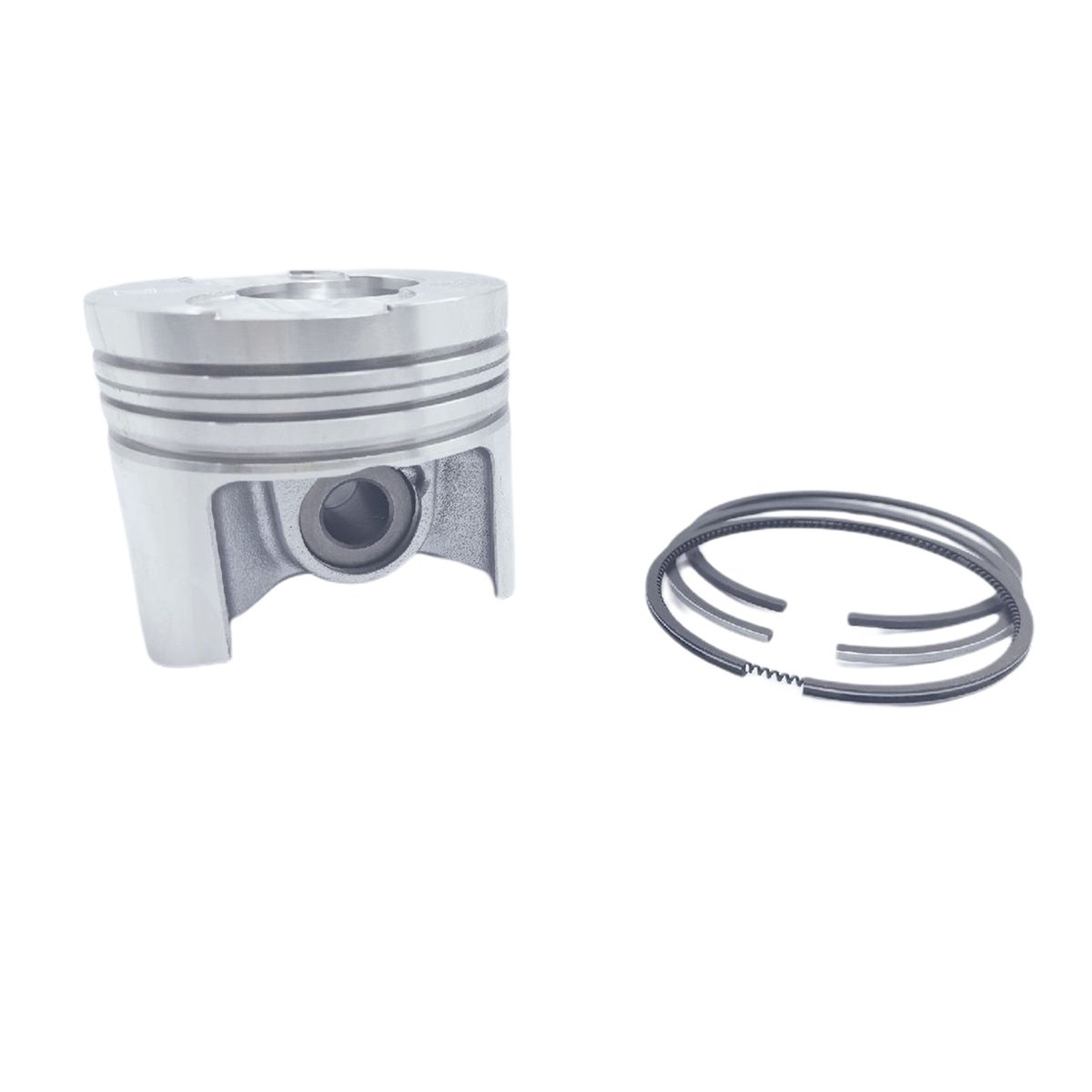PISTON + PISTON RING SET (1.00 - DIAMETER : 83.00 mm) : LOMBARDINI / 15LD 400