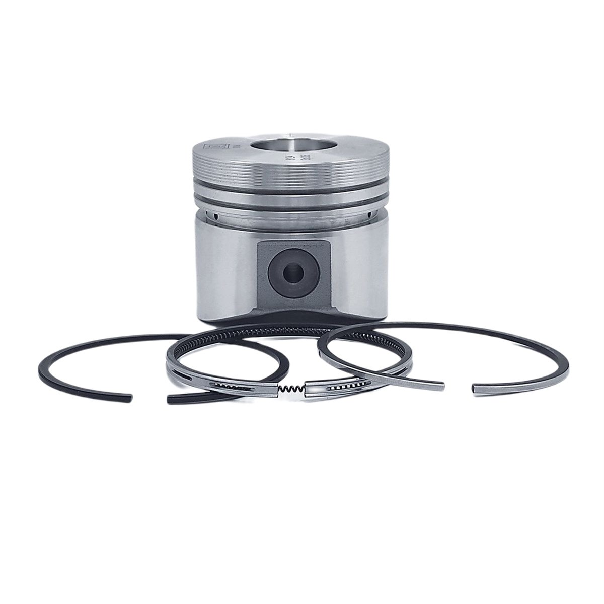 PISTON + PISTON RING SET (3R) (0.50 - DIAMETER : 82.50 mm) : LOMBARDINI / 6LD 360 / LDA 530
