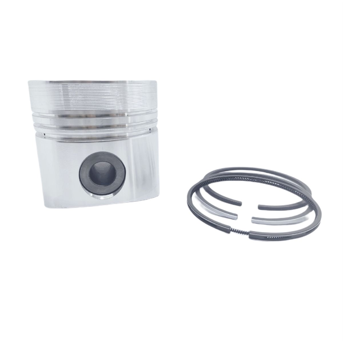 PISTON + PISTON RING SET (STD - DIAMETER: 100.00 mm) : LOMBARDINI / 5LD 824-3