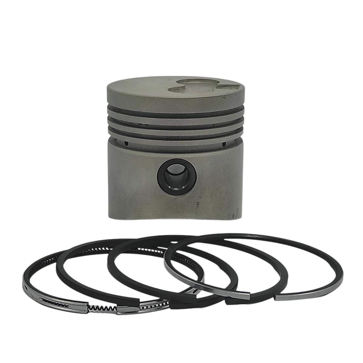 PISTON + PISTON RING SET (STD - DIAMETER: 70.00 mm): MITSUBISHI / K3C / K4C