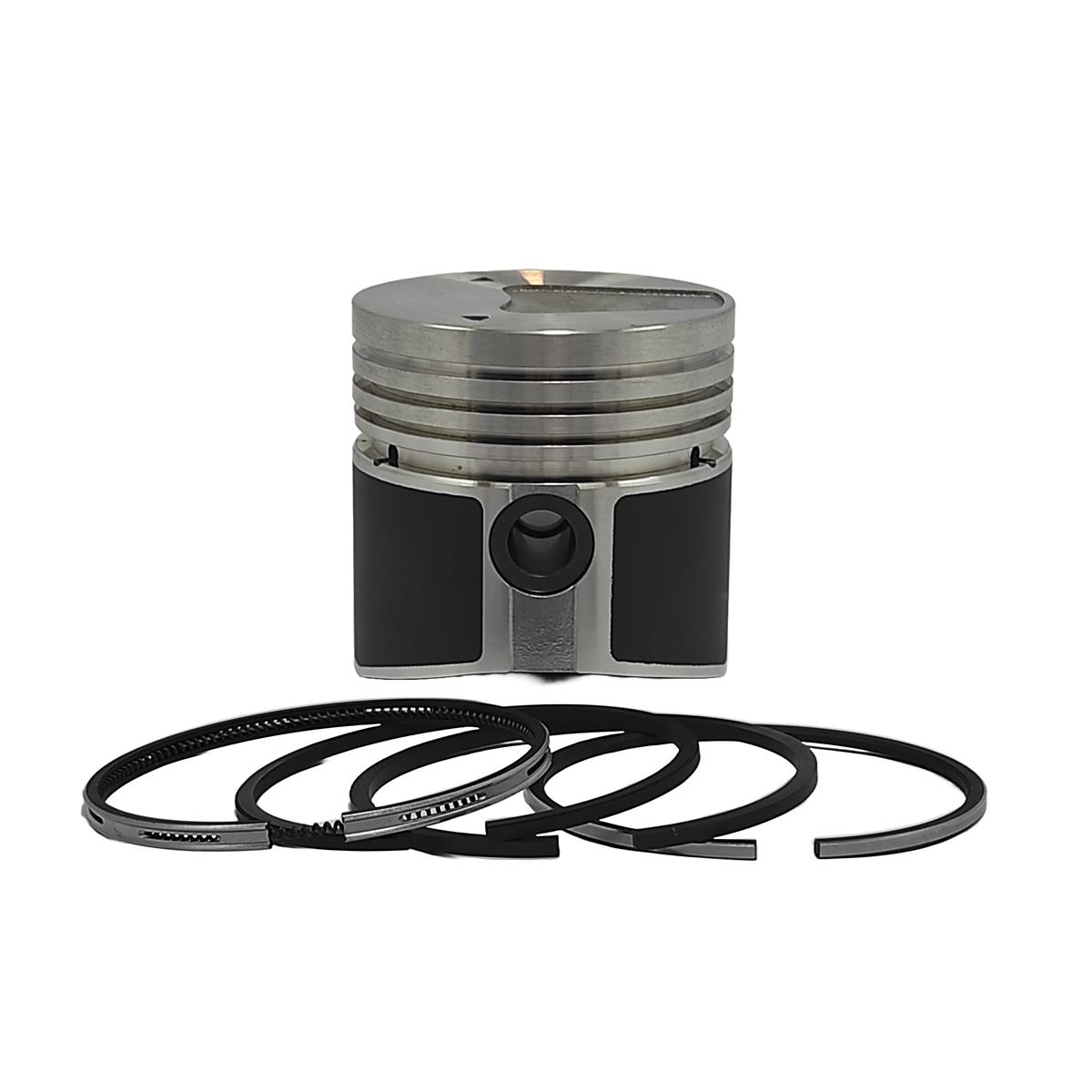 PİSTON + SEGMAN SETİ (STD - ÇAP: 73.00 mm): MITSUBISHI / K3D / K4D