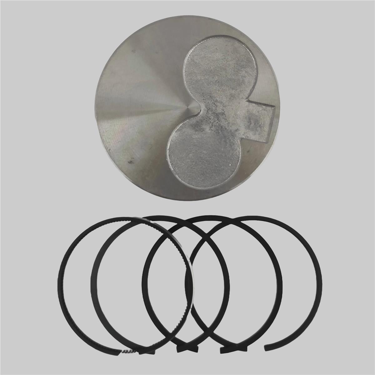 PİSTON + SEGMAN SETİ (STD - ÇAP: 73.00 mm): MITSUBISHI / K3D / K4D