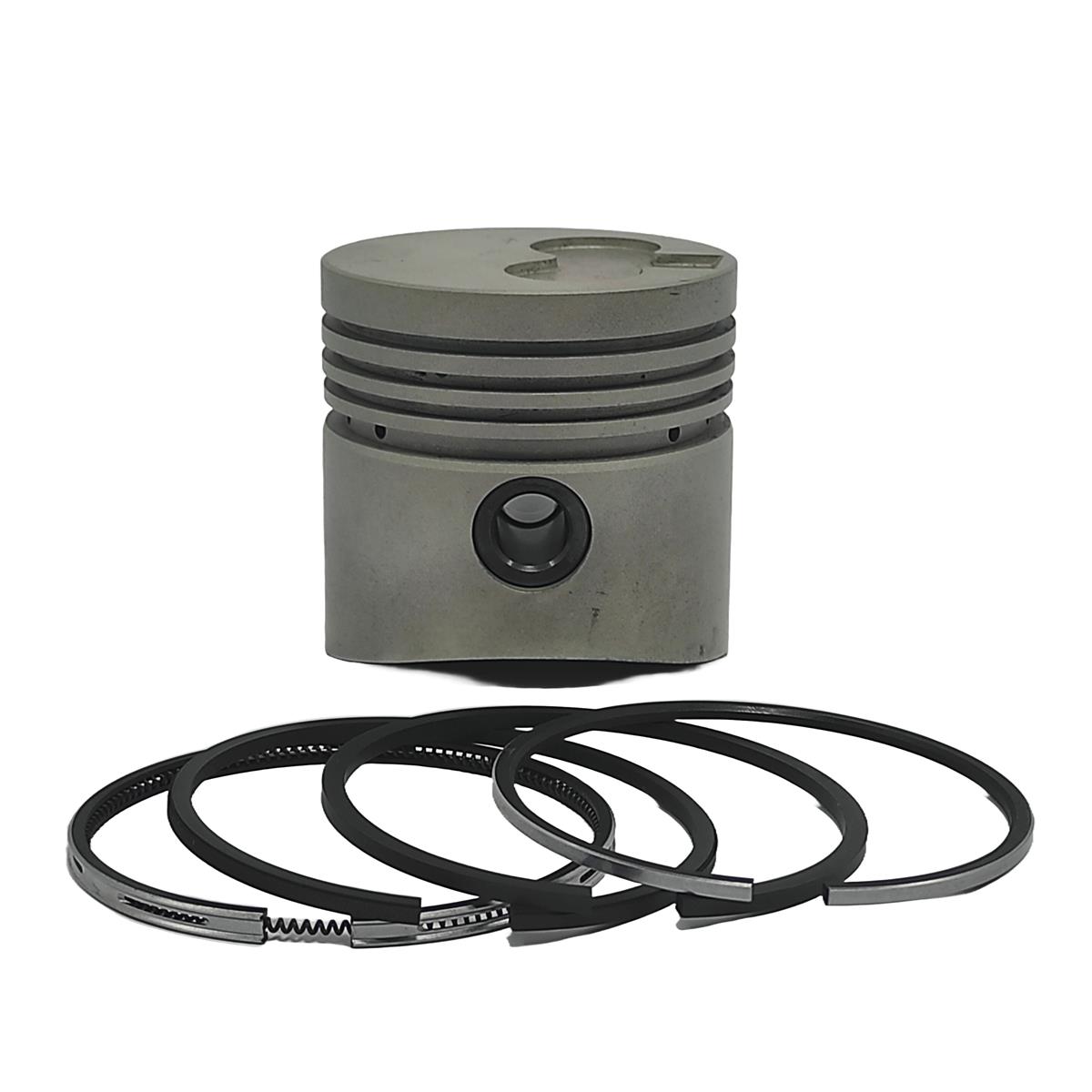 PİSTON + SEGMAN SETİ (STD - ÇAP: 73.00 mm): MITSUBISHI / K3D / K4D