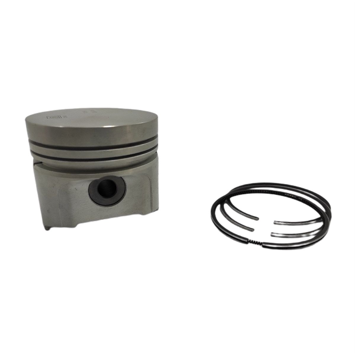 PISTON + PISTON RING SET (STD - DIAMETER: 75.00 mm) : KUBOTA / D950 / V1200 / REFERENCE NUMBER: 15732-21112-S