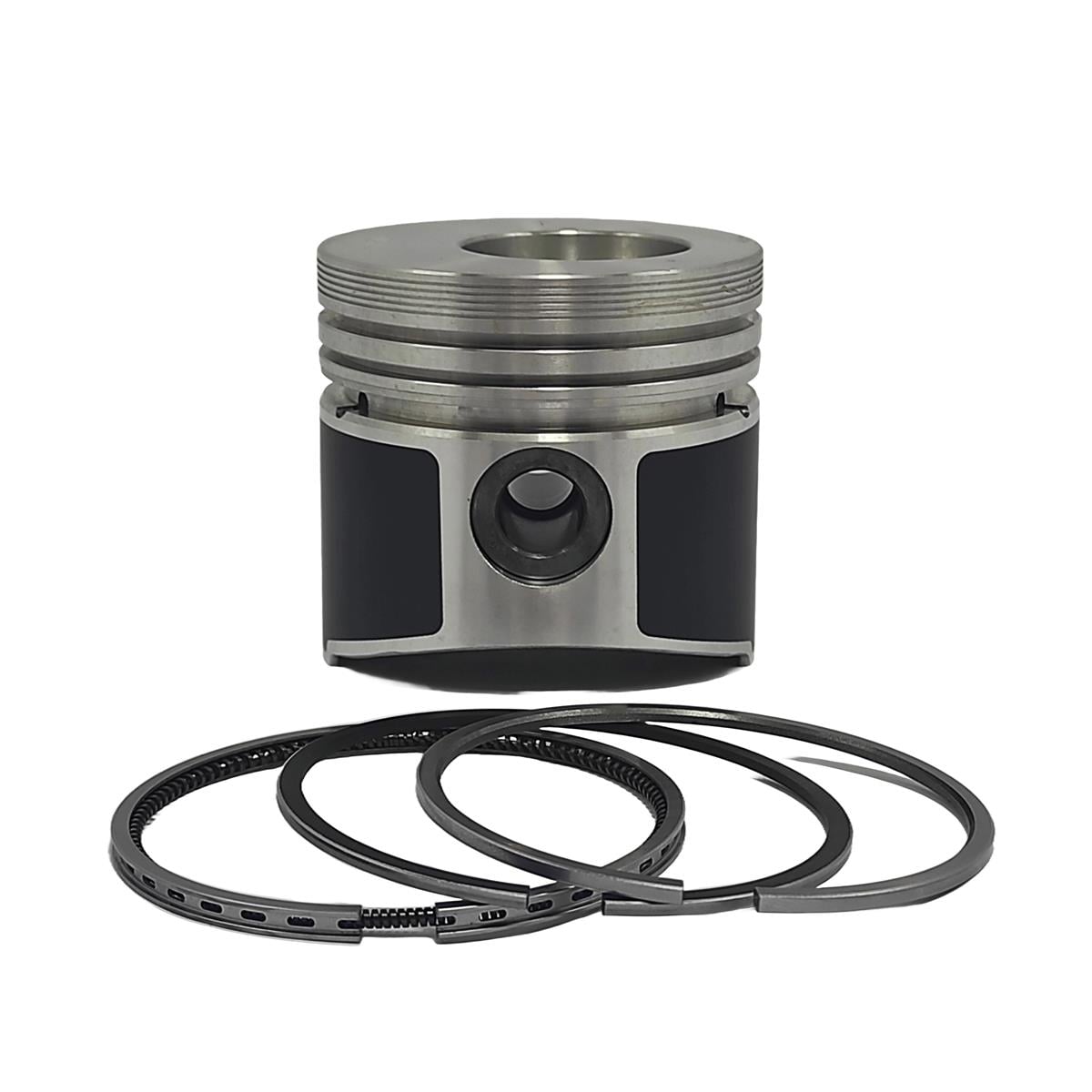 PİSTON + SEGMAN SETİ (STD - ÇAP: 76.00 mm): MITSUBISHI / K3E-DI / K4E-DI