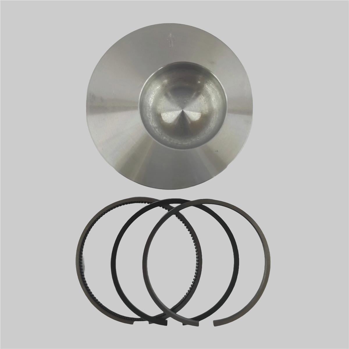 PİSTON + SEGMAN SETİ (STD - ÇAP: 76.00 mm): MITSUBISHI / K3E-DI / K4E-DI