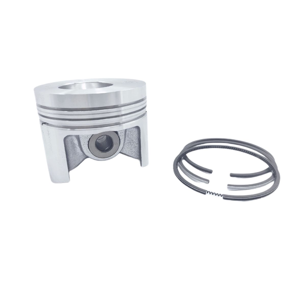 PISTON + PISTON RING SET (STD - DIAMETER: 82.00 mm) : RUGGERINI / RY 75