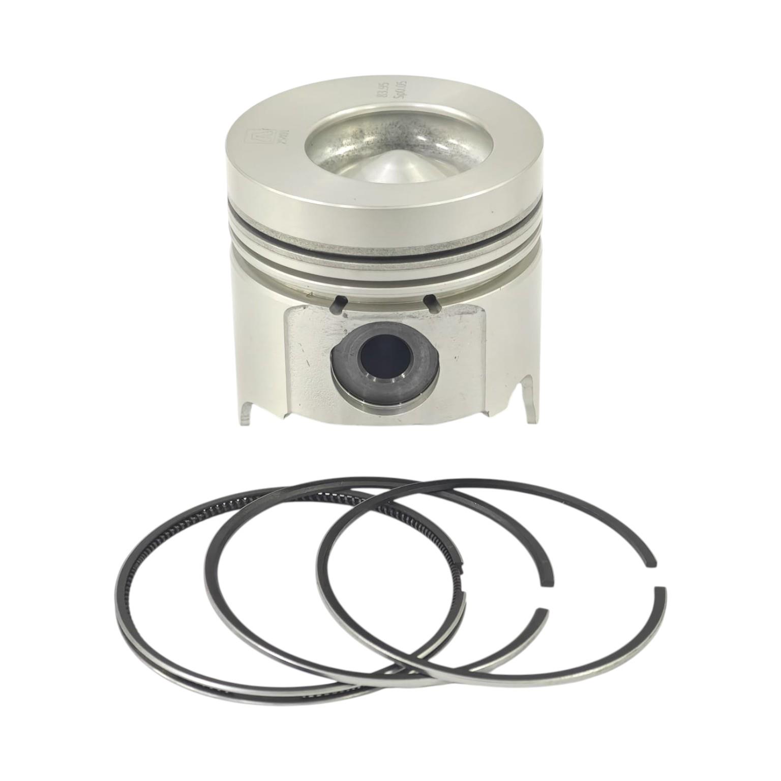 PISTON + PISTON RING SET (STD - DIAMETER: 84.00 mm): YANMAR / 4JH3-TCE / 4JH4-TE / REFERENCE NUMBER: 129671-22000-S