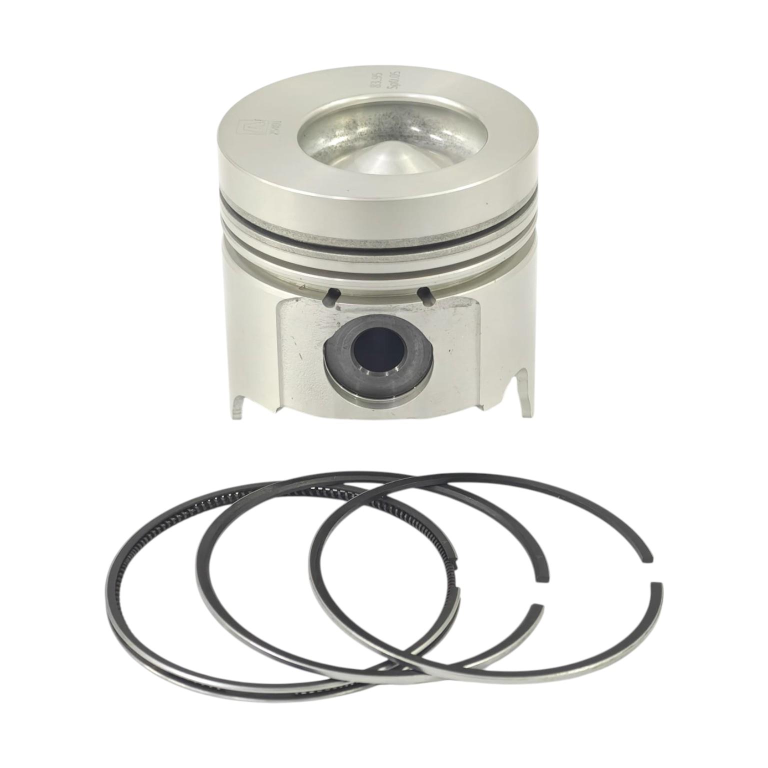 PISTON + PISTON RING SET (STD - DIAMETER: 84.00 mm): YANMAR / 4JH110 / 4JH80 / REFERENCE NUMBER: 129677-22000-S