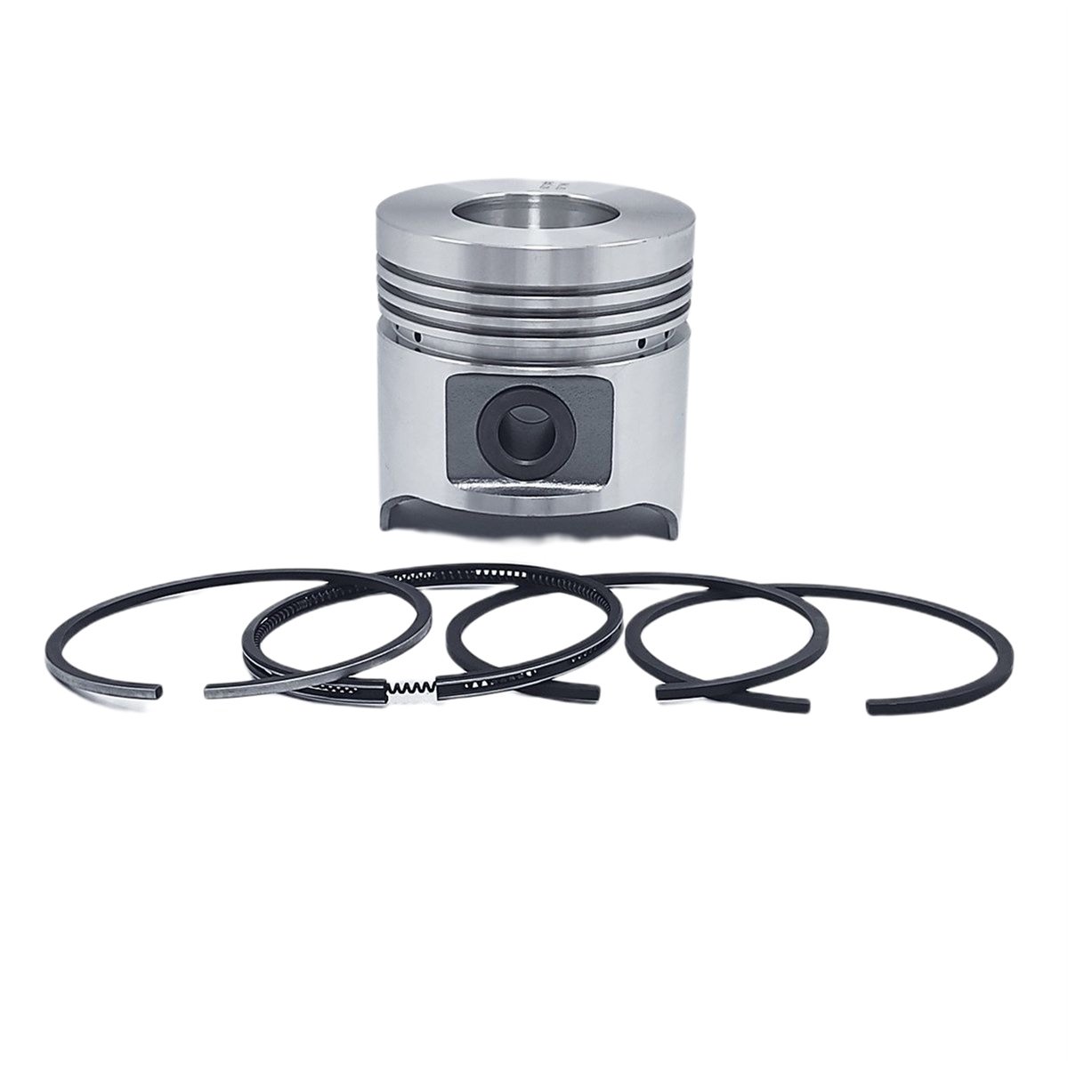 PİSTON + SEGMAN SETİ (STD - ÇAP: 85.00 mm): RUGGERINI / RD 85 / RD 850 / RF 100 / REFERANS NO: 2130-S
