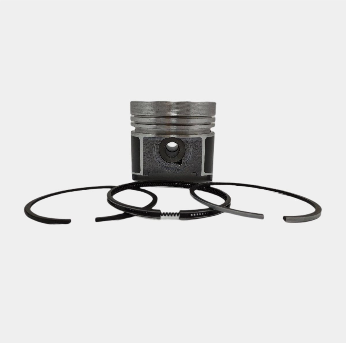 PISTON + PISTON RING SET (STD - DIAMETER: 87.00 mm) : KUBOTA / V2203-DI / V2403-DI / REFERENCE NUMBER: 1G861-21132-S