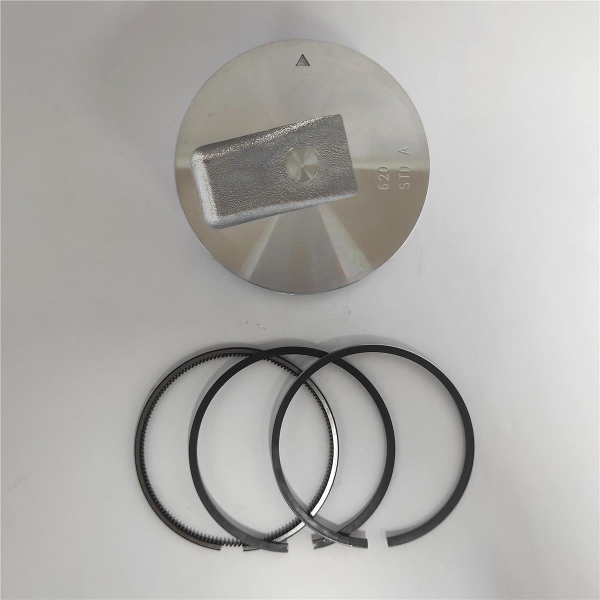 PISTON + PISTON RING SET (STD - DIAMETER: 88.00 mm): MITSUBISHI / S3Q / S4Q / REFERENCE NUMBER: 32C17-00100-S