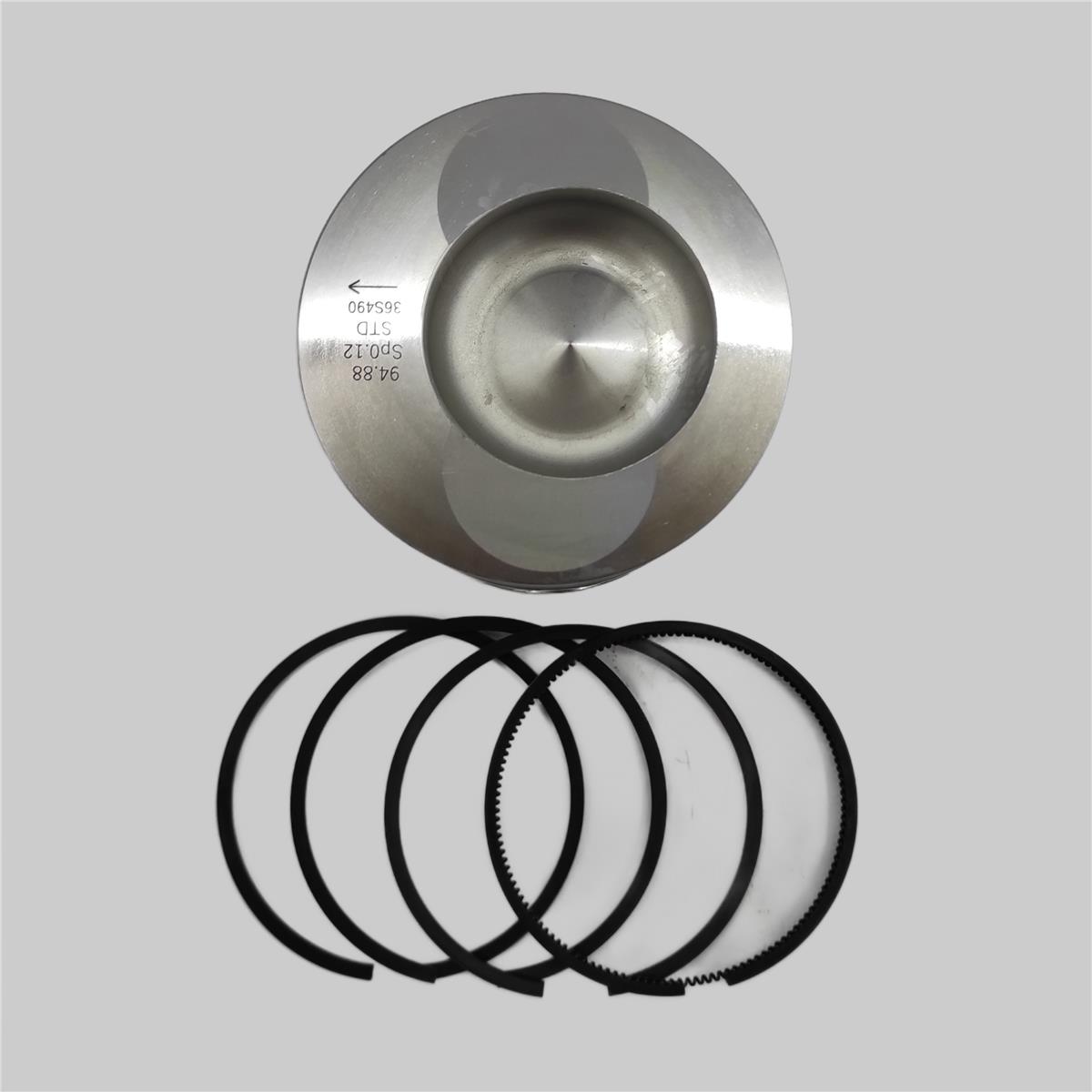 PİSTON + SEGMAN SETİ (STD - ÇAP: 95.00 mm): DEUTZ / F1L 812 D / F2L 812 D / F3L 812 D / F4L 812 D / F6L 812 D