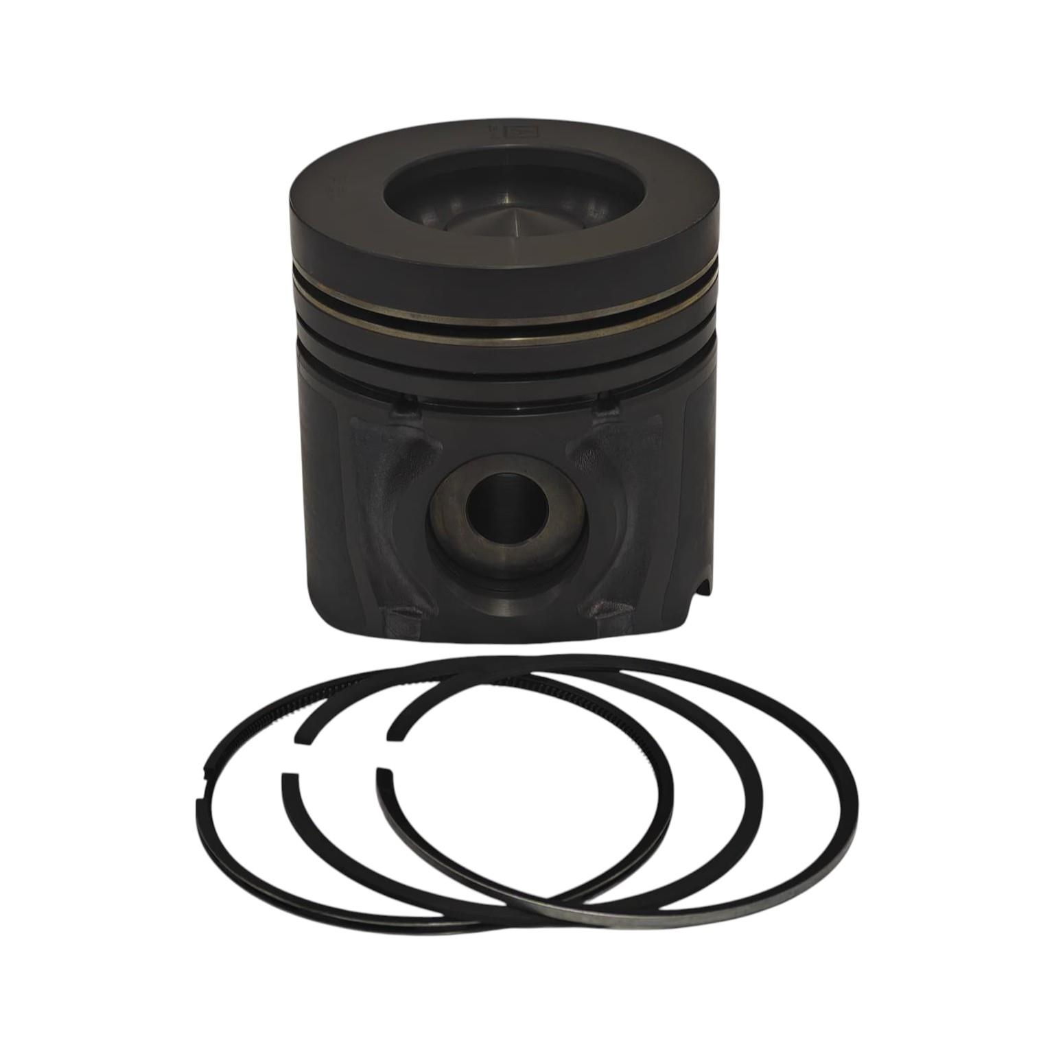 PISTON + PISTON RING SET (STD-DIAMETER:122.00mm): LIEBHERR / D924 TI-E / D926 TI-E