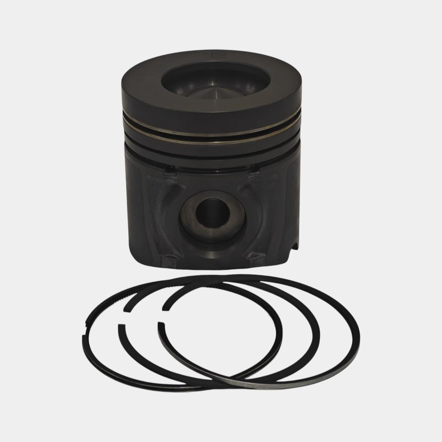 PISTON + PISTON RING SET (STD-DIAMETER:122.00mm): LIEBHERR / D924 TI-E / D926 TI-E