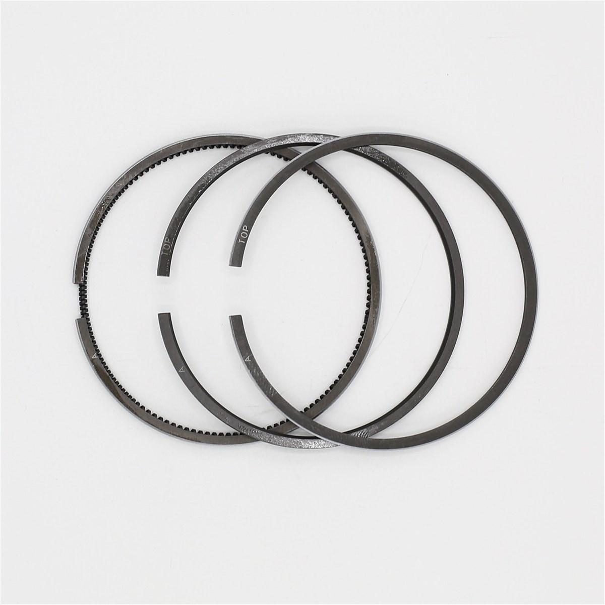 PISTON RING SET (0.50 - DIAMETER: 75.50  mm) : YANMAR / 1GM10 / 2GM20 / 3GM30