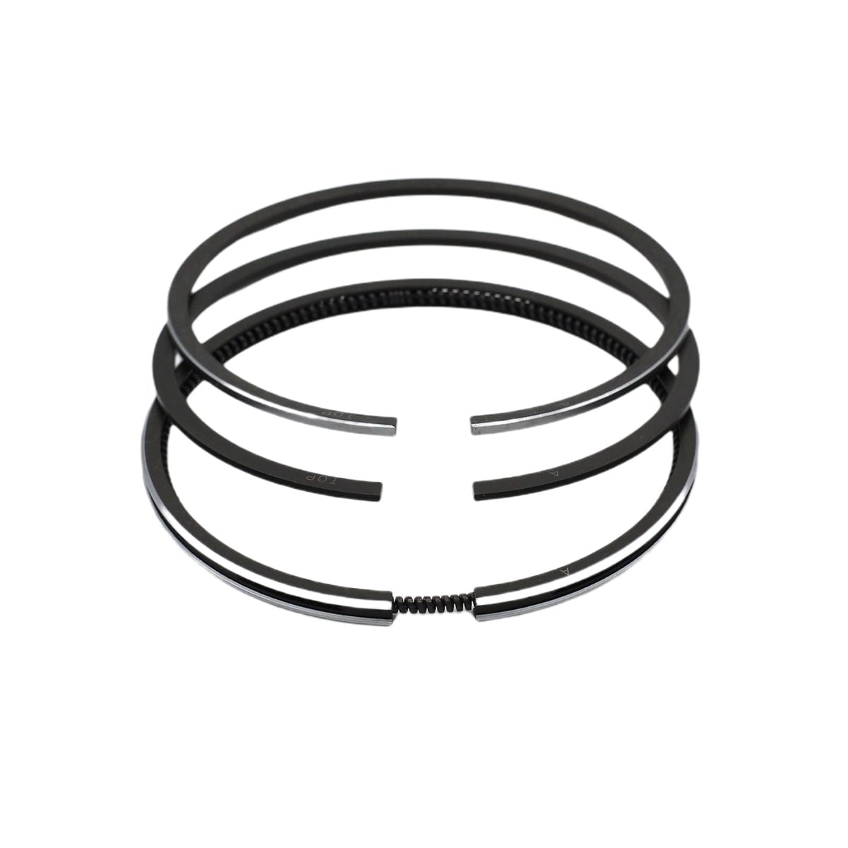 PISTON RING SET (STD - DIAMETER: 75.00 mm) : KUBOTA / D950 / V1200 / REFERENCE NUMBER: 15442-21050